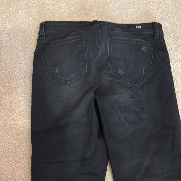 Kut from the Kloth Connie Ankle Skinny Black Jeans - Picture 5 of 6